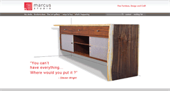 Desktop Screenshot of marcusstudio.com
